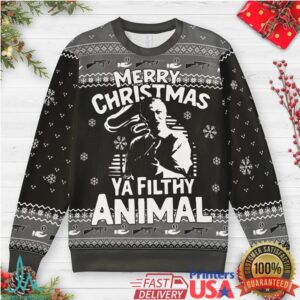 Merry Christmas Ya Filthy Animal Ugly Christmas Sweatshirt