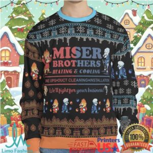 Miser Brothers A Miser Brothers' Christmas Ugly Christmas Sweatshirt