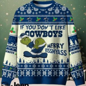 NFL Dallas Cowboys If You Don’t Like Cowboys Merry Kissmyass Ugly Sweater.jfif