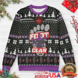 Ninja Squad Ugly Christmas Sweatshirt