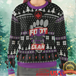 Ninja Squad Ugly Christmas Sweatshirt