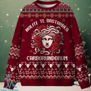 Nolite Te Bastardes Carborundorum Unisex Ugly Knit Sweatshirt