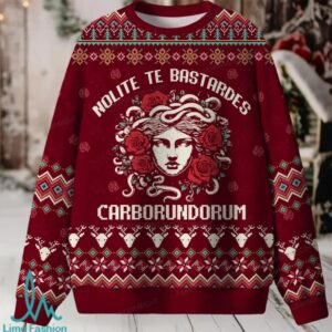 Nolite Te Bastardes Carborundorum Unisex Ugly Knit Sweatshirt