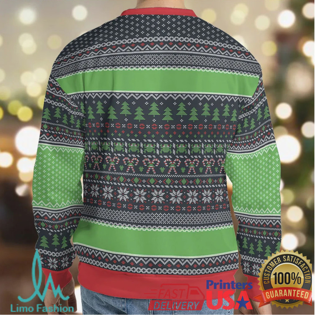 None of My Business Ugly Christmas Sweatshirt None of My Business Ugly Christmas Sweatshirt