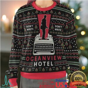 Oceanview hotel Ugly Christmas Sweatshirt