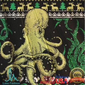 Octopus Kraken Cthulhu Christmas Ugly Sweatshirts