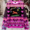 Lick Itself Christmas Knit Sweatshirt