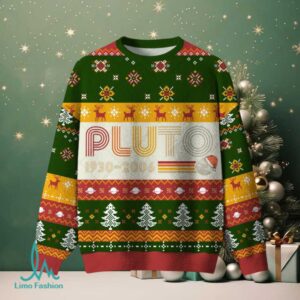 PLUTO Nerd Ugly Christmas Sweater Sweatshirt