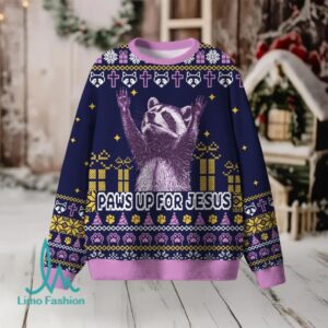 Paws Up for Jesus Christian Lightweight Sweater