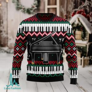 Piano Awesome Ugly Christmas Sweater
