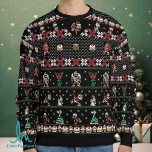 Pixel Duckburg Ducktales Ugly Christmas Sweatshirt