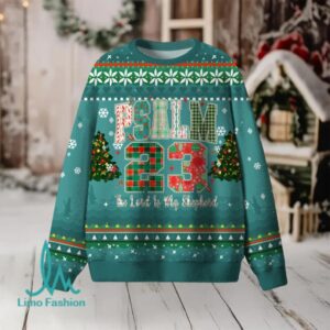 Psalm 23 The Lord Is My Shepherd Christian Lightweight Sweater