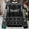 Overstimulated But Festive Christmas Knit Sweatshirt Overstimulated But Festive Christmas Knit Sweatshirt