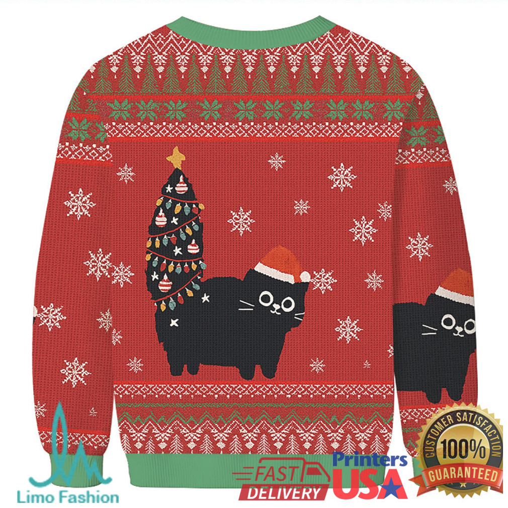 Purr fectly Festive Christmas Ugly Sweatshirt Purr fectly Festive Christmas Ugly Sweatshirt