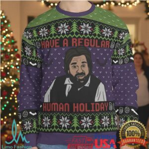 Regular Human Holiday Ugly Christmas Sweatshirt