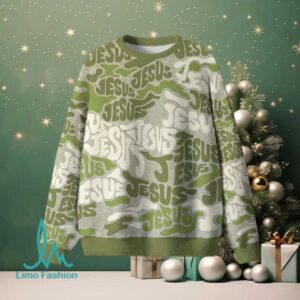 Reteo Jesus Furry Christian Lightweight Sweater