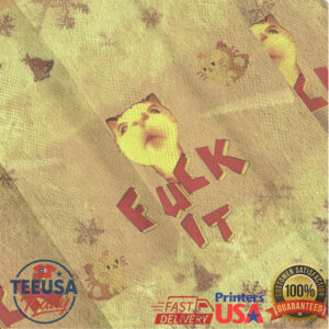 Retro Funny Cat Christmas Ugly Sweatshirt