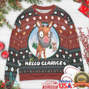 Rudolph Hannibal Ugly Christmas Sweatshirt