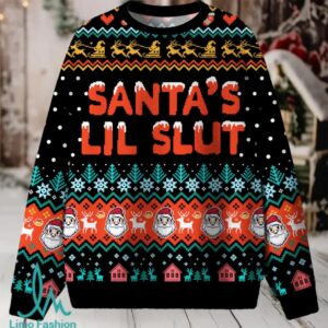Santas Lil Slxt Christmas Knit Sweatshirt
