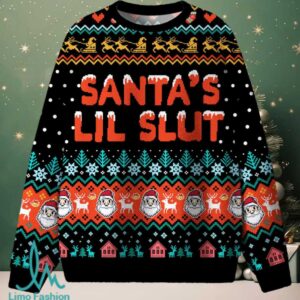 Santas Lil Slxt Christmas Knit Sweatshirt