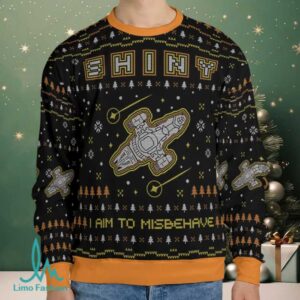 Shiny Misbehave Firefly Ugly Christmas Sweatshirt