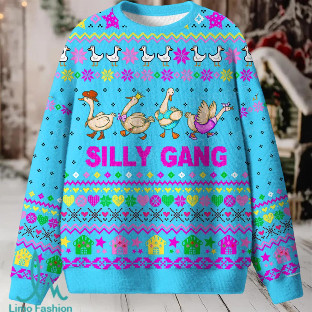 Silly Gang Christmas Knit Sweatshirt Silly Gang Christmas Knit Sweatshirt