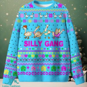 Silly Gang Christmas Knit Sweatshirt