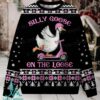 Silly Goose University Christmas Knit Sweatshirt Silly Goose University Christmas Knit Sweatshirt