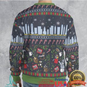 Smiling Is My Favorite Ugly Christmas Sweatshirt