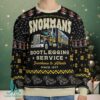 Snowman Let It Snow Ugly Christmas Sweater