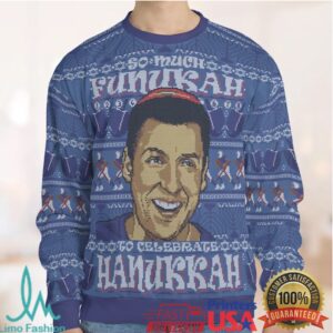 So Much Funukah Ugly Christmas Sweatshirt