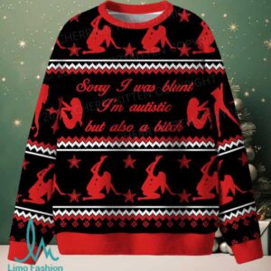 Sorry I Was Blunt Christmas Knit Sweatshirt