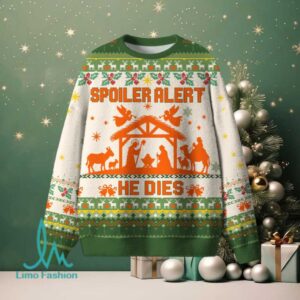 Spoiler Alert He Dies Christian Lightweight Sweater