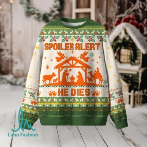 Spoiler Alert He Dies Christian Lightweight Sweater