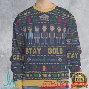 Stay Gold Ugly Christmas Sweatshirt
