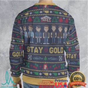 Stay Gold Ugly Christmas Sweatshirt