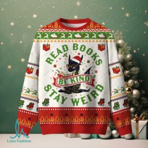 Stay Weird Ugly Christmas Fuzzy Fleece Sweatshirt Stay Weird Ugly Christmas Fuzzy Fleece Sweatshirt