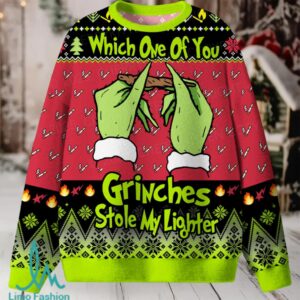 Stole My Lighter Christmas Knit Sweatshirt Stole My Lighter Christmas Knit Sweatshirt