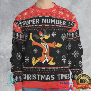 Super Number One Hong Kong Phooey Ugly Christmas Sweatshirt Super Number One Hong Kong Phooey Ugly Christmas Sweatshirt