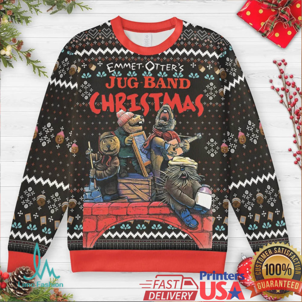 Support Your Local Jug Band Ugly Christmas Sweatshirt Support Your Local Jug Band Ugly Christmas Sweatshirt