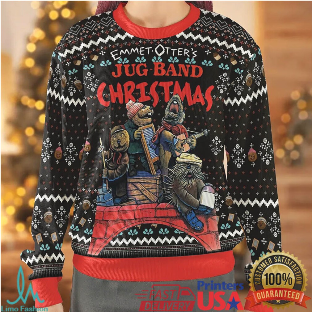 Support Your Local Jug Band Ugly Christmas Sweatshirt Support Your Local Jug Band Ugly Christmas Sweatshirt