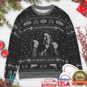 Tearing Me Apart Ugly Christmas Sweatshirt Tearing Me Apart Ugly Christmas Sweatshirt