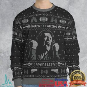 Tearing Me Apart Ugly Christmas Sweatshirt