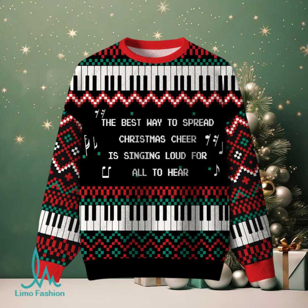 The Best Way To Spread Christmas Cheer Ugly Christmas Fuzzy Fleece Sweatshirt The Best Way To Spread Christmas Cheer Ugly Christmas Fuzzy Fleece Sweatshirt