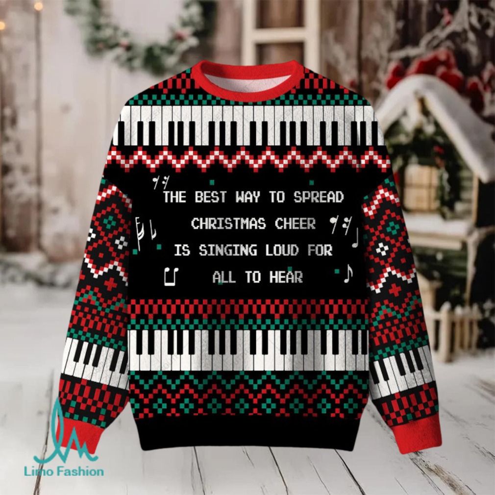 The Best Way To Spread Christmas Cheer Ugly Christmas Fuzzy Fleece Sweatshirt The Best Way To Spread Christmas Cheer Ugly Christmas Fuzzy Fleece Sweatshirt