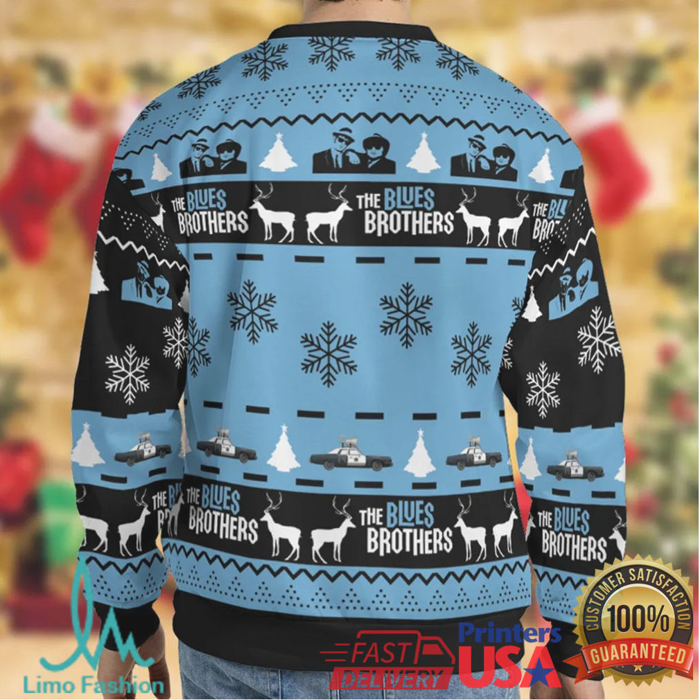 The Blues Brothers Ugly Christmas Sweatshirt The Blues Brothers Ugly Christmas Sweatshirt