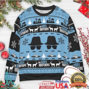 The Blues Brothers Ugly Christmas Sweatshirt
