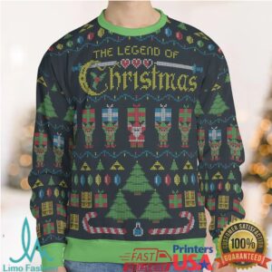 The Legend Of Christmas The Legend of Zelda Ugly Christmas Sweatshirt The Legend Of Christmas The Legend of Zelda Ugly Christmas Sweatshirt