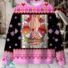 Black Cxxt Christmas Knit Sweatshirt