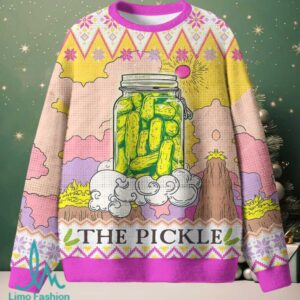 The Pickle Christmas Knit Sweatshirt